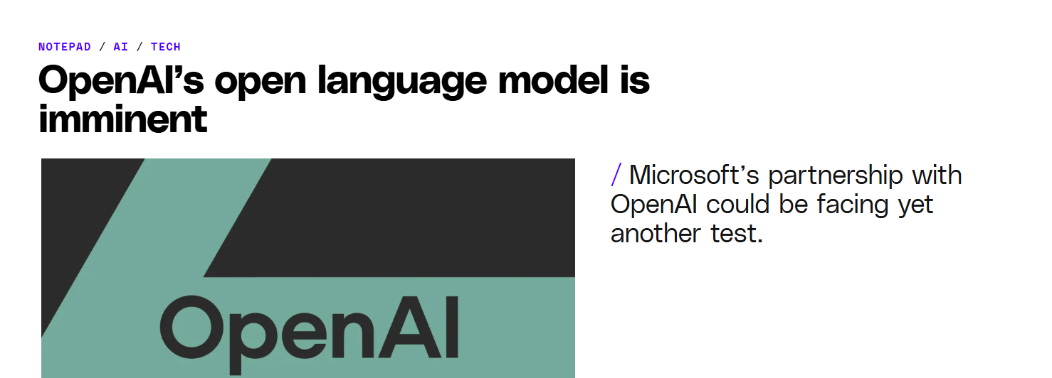 The Verge Notepad preview